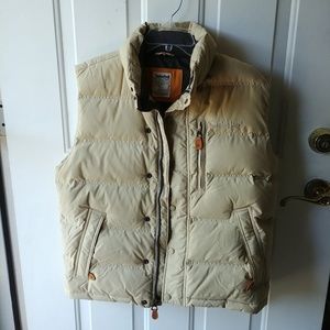 Men's Timberland duck down puffer vest